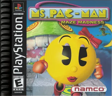 Ms. Pac-Man Maze Madness (US) box cover front